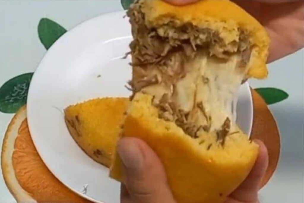 Pão De Flocão Recheado